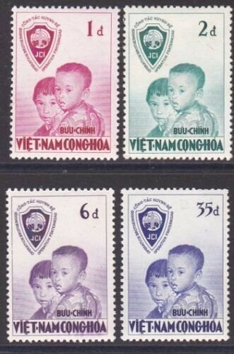 VIETNAM 1956 Operation Brotherhood set fine mint, .........................10559 