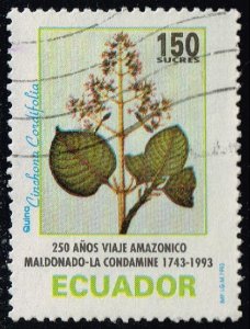 Ecuador #1320 Cinchona Tree Blossom; Used (0.25)