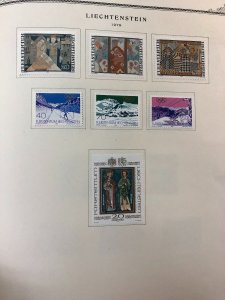 LIECHTENSTEIN – MINT COLLECTION 2nd HALF OF THE 20th CENTURY – 424449