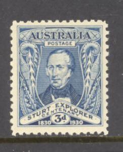 Australia Sc # 105 mint never hinged