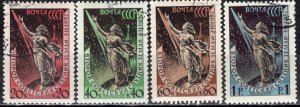 Russia; 1957-1958: Sc. # 2032-2035: Used CTO Cpl. Set