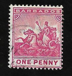 Barbados 1892 - U - Scott #72