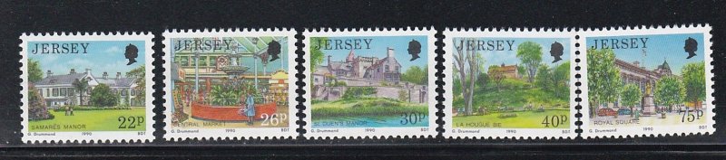 Jersey # 495 / 504, Small Size pictorial Issues, Mint NH, 1/3 Cat.