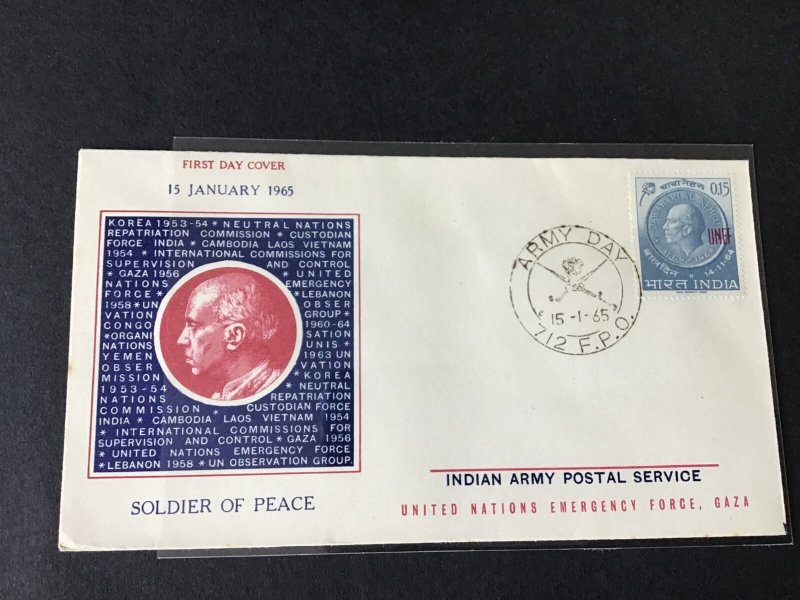 Nehru indian post offices 1965 FDC stamps covers set  Ref  R28356 