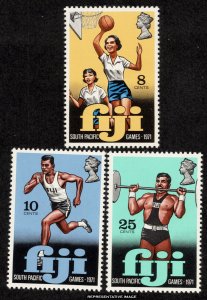 Fiji Scott 321-323 Mint never hinged.