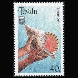 TUVALU 1989 - Scott# 529 Christmas 40c NH