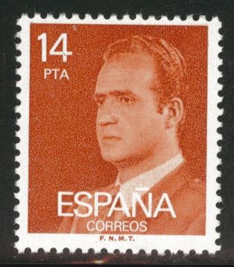 SPAIN Scott 2186 MNH** 1980-84 King Juan Carlos I