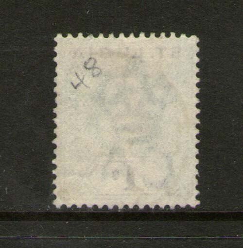 St Lucia 1902 KEVII 1/- SG 62 or Sc 48 FU