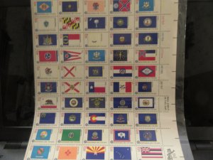 SCOTT 1633-1682 13 CENT FLAGS OF EACH STATE