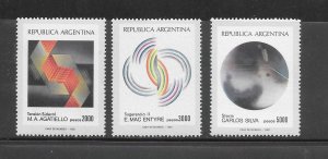 ARGENTINA - CLEARANCE SALE! #1390-2 MODERN ART MNH