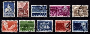 Denmark 1962-63 Commemoratives, Complete Sets [Used]