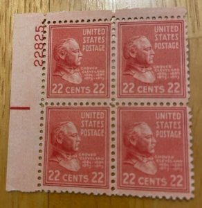 Presidential Issue 1938 - Grover Cleveland 22 cents