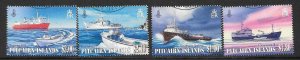 PITCAIRN ISLANDS SG836/9 2011 SUPPLY SHIPS FINE USED 