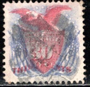 United States Scott 121, used