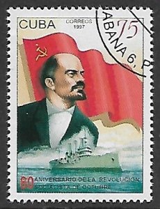 Cuba # 3884 - Lenin - unused CTO.....{Z25}