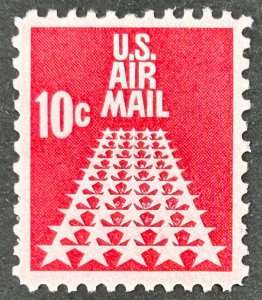USA, 1968, SC# C72, 10 c, Fifty Stars Runway, Used, F