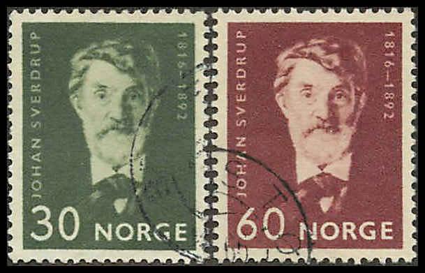 Norway 494-495 Used  VF