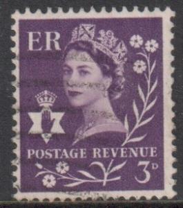 GB Regional N Ireland Scott 1 - SG NI1, 1958 3d used