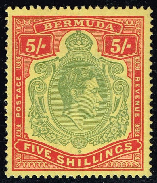 Bermuda #125a King George VI; MNH (4Stars)