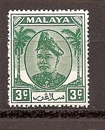 Malaya - Selangor 82 MNH