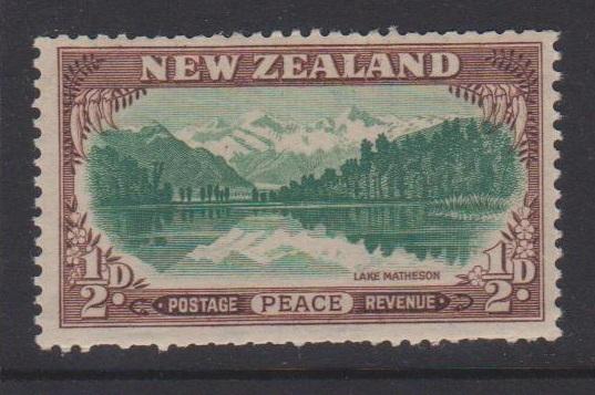 New Zealand Sc#247 MNH perf faults