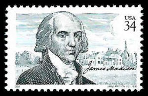 PCBstamps   US #3545 34c James Madison, MNH, (9)