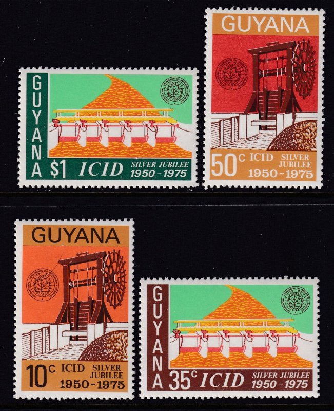 Guyana 214-217 MNH VF