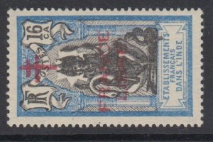 FRENCH INDIA, Scott 161, MLH