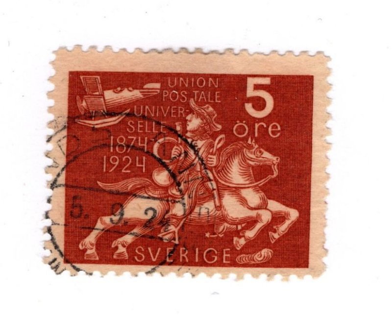 Sweden #213 - Used - CAT VALUE $4.50
