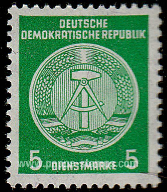 German Democratic Republic, Sc O18, SG EO202 Mint, Not Hi...