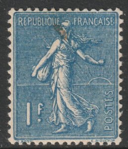 France Scott 154 - SG425, 1924 Sower 1f MH*