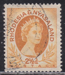 Rhodesia & Nyasaland 143B Queen Elizabeth II 1956