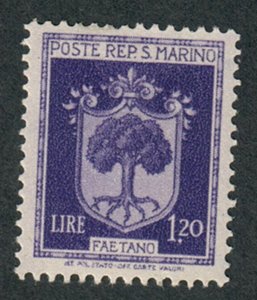 San Marino #248 Mint HInged single