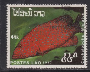 Laos 824 Cephalopolis Miniatus 1987