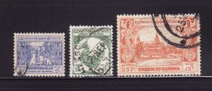 Burma 142, 144, 146 U Bell, Mythical Bird, Royal Palace (B)