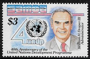 Samoa #785 MNH Stamp - UN Development Program