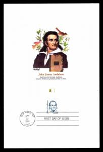 1985 U.S. #1863 Audubon First Day of Issue Official Proof Card (ESP#N1683-3)