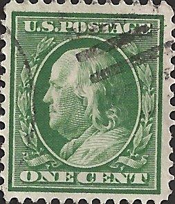 # 374 USED GREEN BEN FRANKLIN