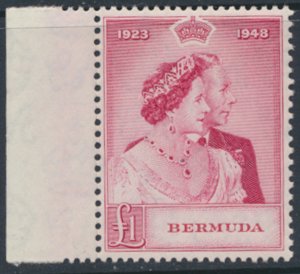 Bermuda SG 126  SC# 134  MNH  Silver Wedding  1948   see details /scans