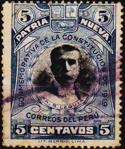 Peru. .1920 5c S.G.417 Fine Used