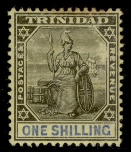 TRINIDAD EDVII SG131, 1s black & blue/yellow, M MINT. Cat £19.