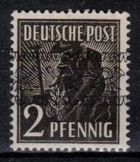 Germany - Posthorn Overprints - Scott 600 MNH