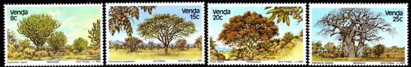 Venda - 1982 Indigenous Trees Set MNH** SG 63-66