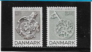 Denmark  Scott#  653-4  MNH