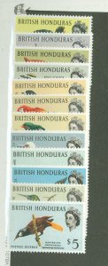 British Honduras #167-178  Single (Complete Set)