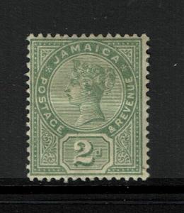 Jamaica SG# 28, Mint Hinged, Hinge Remnant, creased - S1334