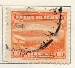Ecuador 1934-35 Early Issue Fine Used 10c. 099140