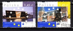 Poland 3914-5 used