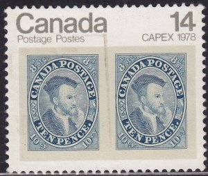 Canada 754 Jacques Cartier CAPEX '78 14¢ 1978