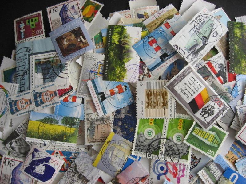 WEST GERMANY mixture(duplicates,mixed cond)2,500 commemoratives laid out,someHV!